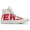 Chuck Taylor All Star Hi Top LOGO «Blanco Rojo»