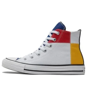 Chuck Taylor All Star High «Blanco Verde Rojo Amarillo»
