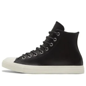 Chuck Taylor All Star High «Color Leather – Black»
