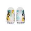 Chuck Taylor All Star High Hand Painted Canvas «White Yellow Blue»