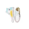 Chuck Taylor All Star High Hand Painted Canvas «White Yellow Blue»