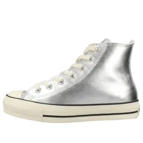 Chuck Taylor All Star High «Leather Silver»
