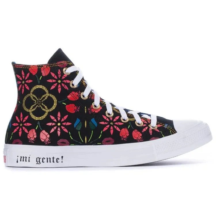 Chuck Taylor All Star High «Mi Gente Capsule – Estampado floral otomí» Chuck Taylor All Star High «Mi Gente Capsule – Estampado floral otomí»