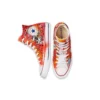 Chuck Taylor All Star High pintadas a mano «Orange Red»