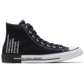 Chuck Taylor All Star High «Seek Peace – Negro»