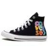 Chuck Taylor All Star High «Smiley Floral Print – Negro»