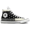 Chuck Taylor All Star High Top Hacked Patterns «Black Paisley»