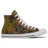 Chuck Taylor All Star High Top «Negro, Marrón, Amarillo»