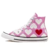 Chuck Taylor All Star High «Twisted Hearts – Rosa peonía»