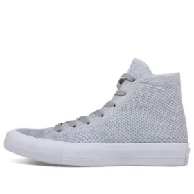 Chuck Taylor All Star II Nike Flyknit «Gris Blanco»