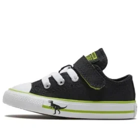 Chuck Taylor All Star Infantil Dinoverse Hook and Loop «Black Green»