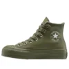 Chuck Taylor All Star Lift de cuero de caña alta «Utility»