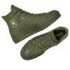 Chuck Taylor All Star Lift de cuero de caña alta «Utility»