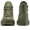 Chuck Taylor All Star Lift de cuero de caña alta «Utility»