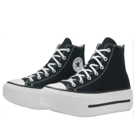 Chuck Taylor All Star Lift Double Stack Hi «Black White»