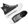 Chuck Taylor All Star Lift Double Stack Platform High «Plaid»