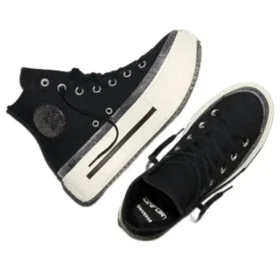 Chuck Taylor All Star Lift Double Stack Platform Jelly «Black Egret»