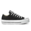 Chuck Taylor All Star Lift Glitter Low Top Thick Sole «Black White»