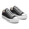 Chuck Taylor All Star Lift Glitter Low Top Thick Sole «Black White»