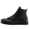 Chuck Taylor All Star Lift Leather High Top «Negro»