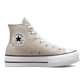 Chuck Taylor All Star Lift Platform Canvas High Top «Beige White»