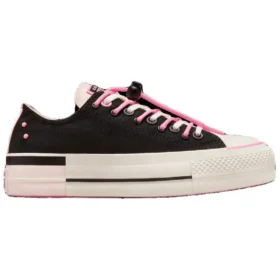 Chuck Taylor All Star Lift Platform Easy On «Black Fable Pink»