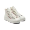 Chuck Taylor All Star Lift Platform High «Embroidered Hearts – White»