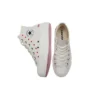 Chuck Taylor All Star Lift Platform High «Embroidered Hearts – White»