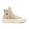 Chuck Taylor All Star Lift Platform High «Embroidered Roses»