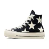 Chuck Taylor All Star Lift Platform Large Stars High «Negro Blanco» Chuck Taylor All Star Lift Platform Large Stars High «Negro Blanco»