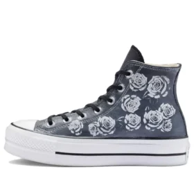 Chuck Taylor All Star Lift Platform Leather Rose Garden «Gray White»