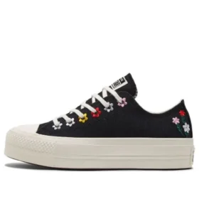 Chuck Taylor All Star Lift Platform Low «Floral Embroidery»