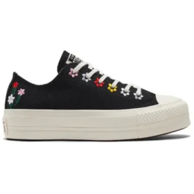 Chuck Taylor All Star Lift Platform Low «Floral Embroidery»