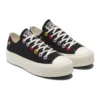 Chuck Taylor All Star Lift Platform Low «Floral Embroidery»