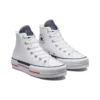 Chuck Taylor All Star Lift Platform Retro Denim «Blanco»