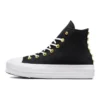 Chuck Taylor All Star Lift Platform Star Studded «Black White Gold»