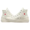 Chuck Taylor All Star Lift Platform Y2K Heart High Top «White Fever Dream»