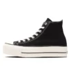 Chuck Taylor All Star Lifted de caña alta «Negro»