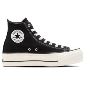 Chuck Taylor All Star Lifted de caña alta «Negro»