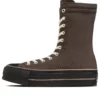 Chuck Taylor All Star Lifted Knee-hi «Brown Black»
