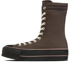 Chuck Taylor All Star Lifted Knee-hi «Brown Black»