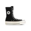Chuck Taylor All Star Lifted Knee-High «Negro»