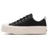 Chuck Taylor All Star Lifted Ribtape OX «Negro»