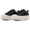 Chuck Taylor All Star Lifted Ribtape OX «Negro»
