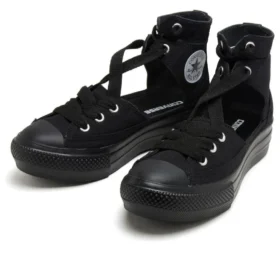 Chuck Taylor All Star Light PLTS Ghillie Hi «Black Monochrome»
