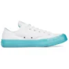 Chuck Taylor All Star Low «Blanco, aguamarina decolorado»