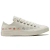 Chuck Taylor All Star Low «Embroidered Floral – Egret»