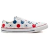 Chuck Taylor All Star Low «Patch Play – Blanco»