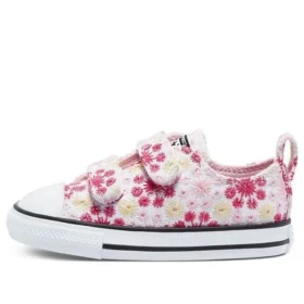 Chuck Taylor All Star Low Top Embroidery «Pink Yellow»