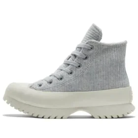 Chuck Taylor All Star Lugged 2.0 High «Striped Knit – Gravel»